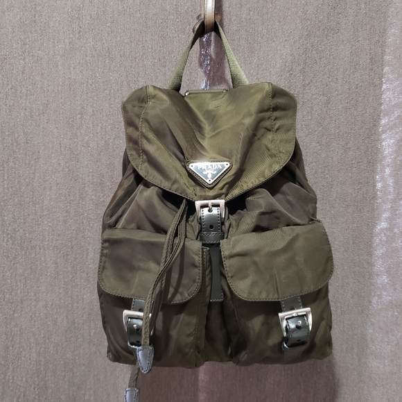 SOLD❗Auth Small Nylon Vela backpack - Picture 2 of 15